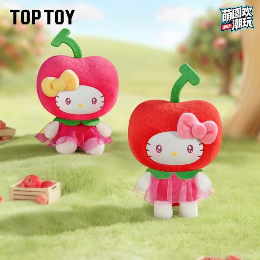 SANRI@ Characters Fruit and Vegetable Series Vinyl Keychain Pendant Blind Box