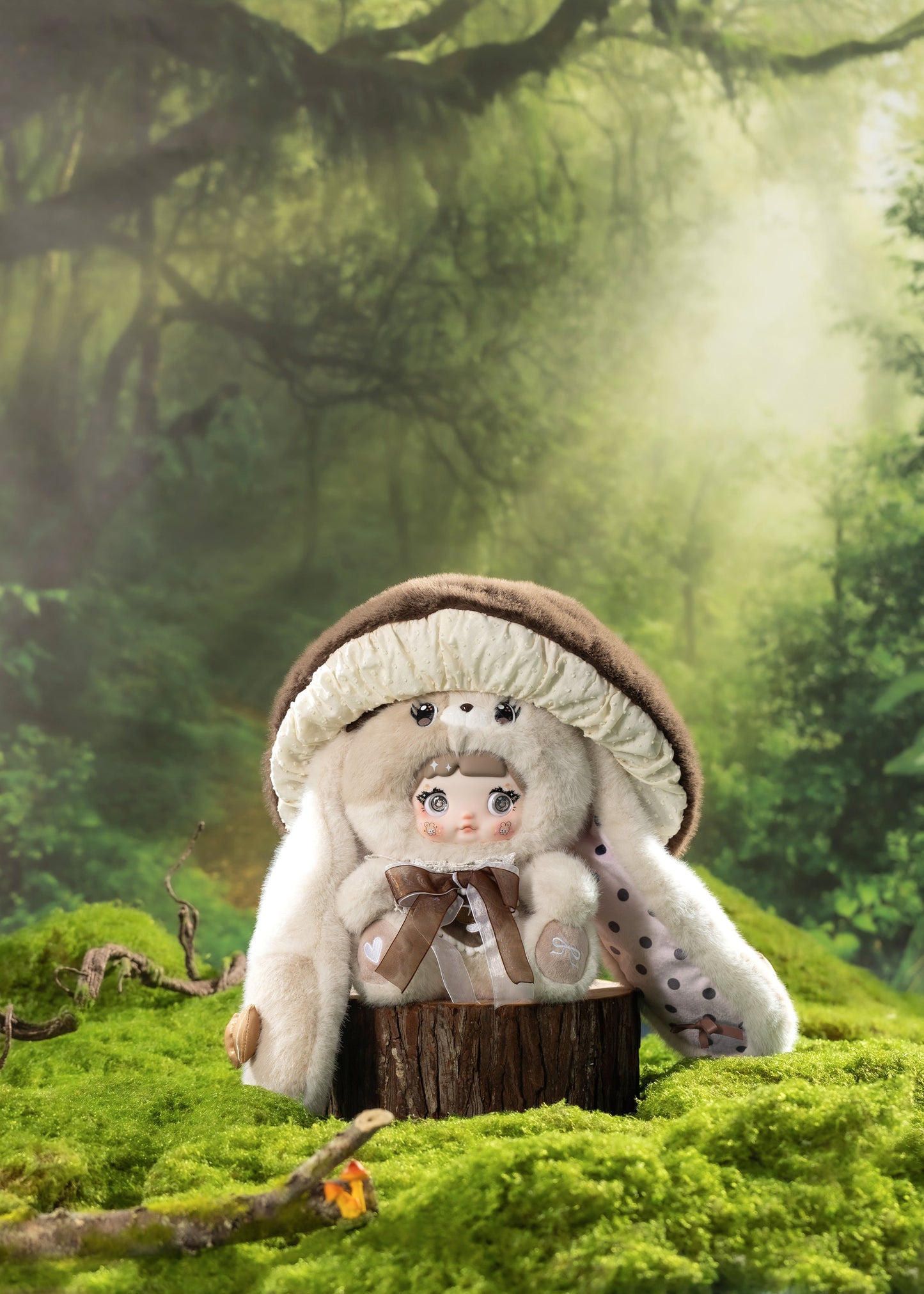 Nommi-Mushroom Hat 400% Series Plush Blind Boxes