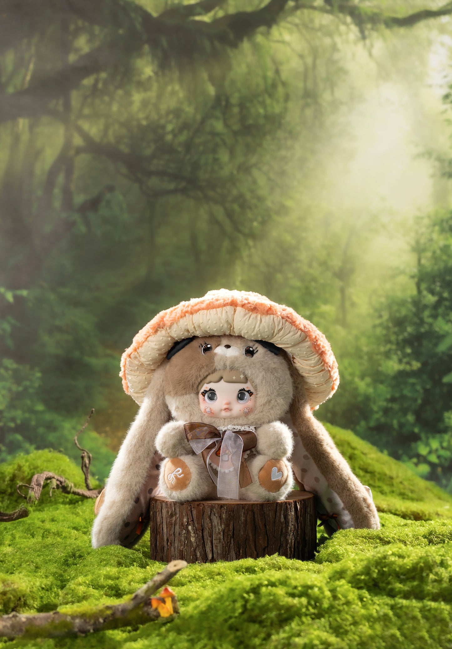 Nommi-Mushroom Hat 400% Series Plush Blind Boxes