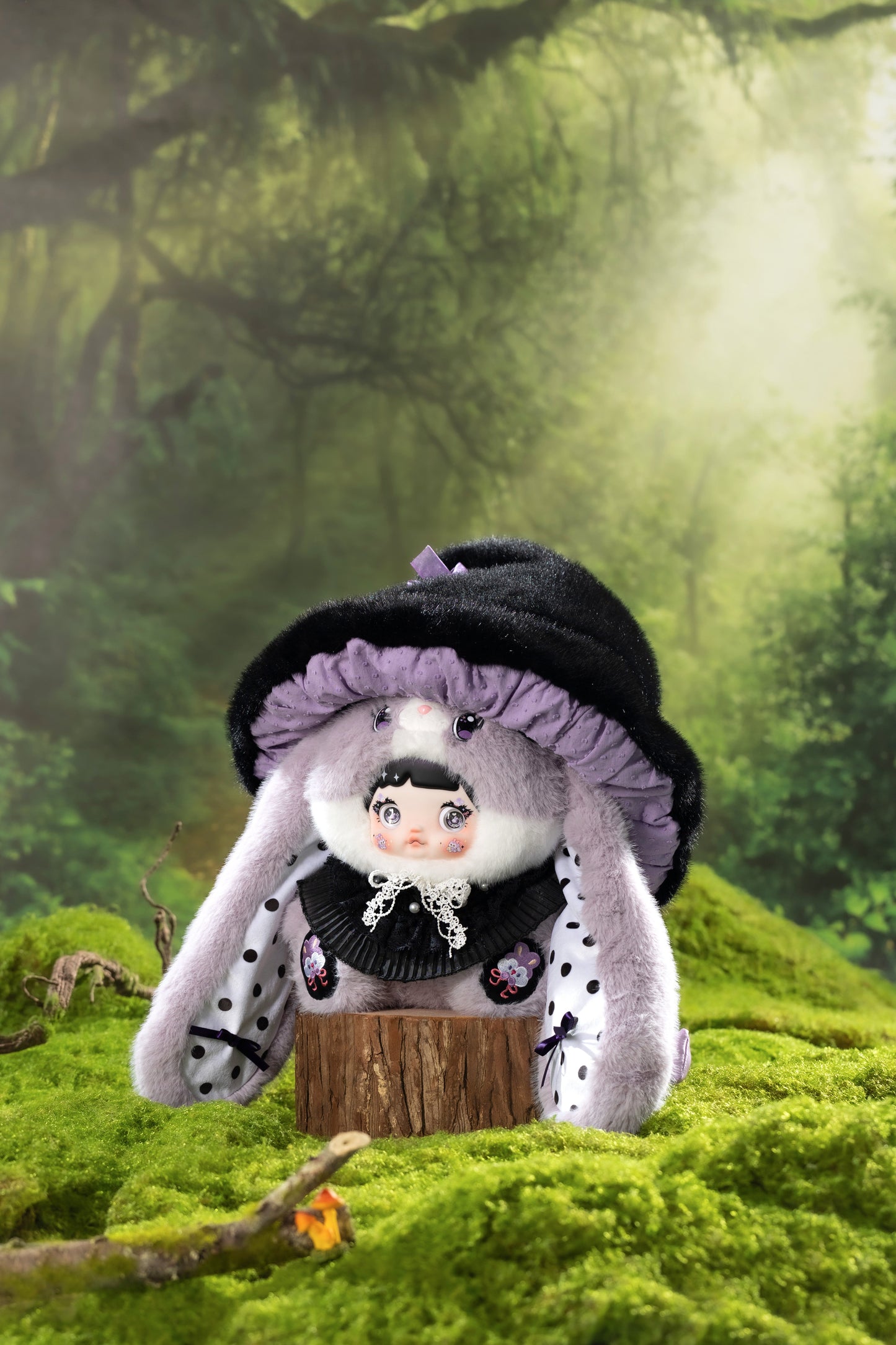 Nommi-Mushroom Hat 400% Series Plush Blind Boxes