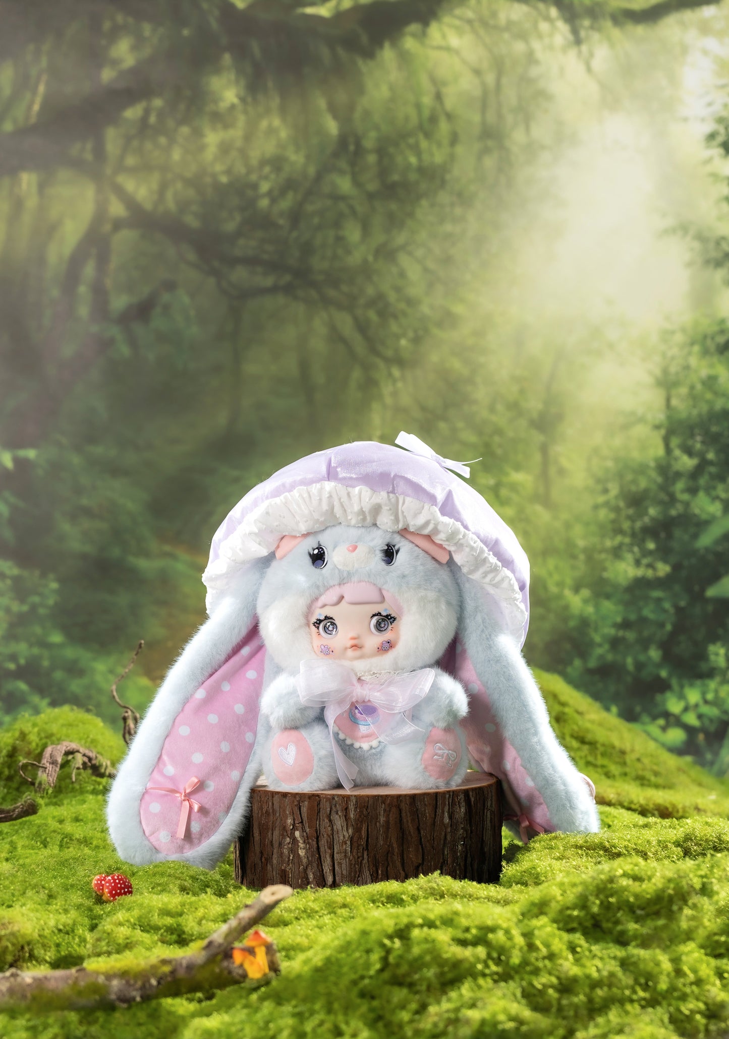 Nommi-Mushroom Hat 400% Series Plush Blind Boxes